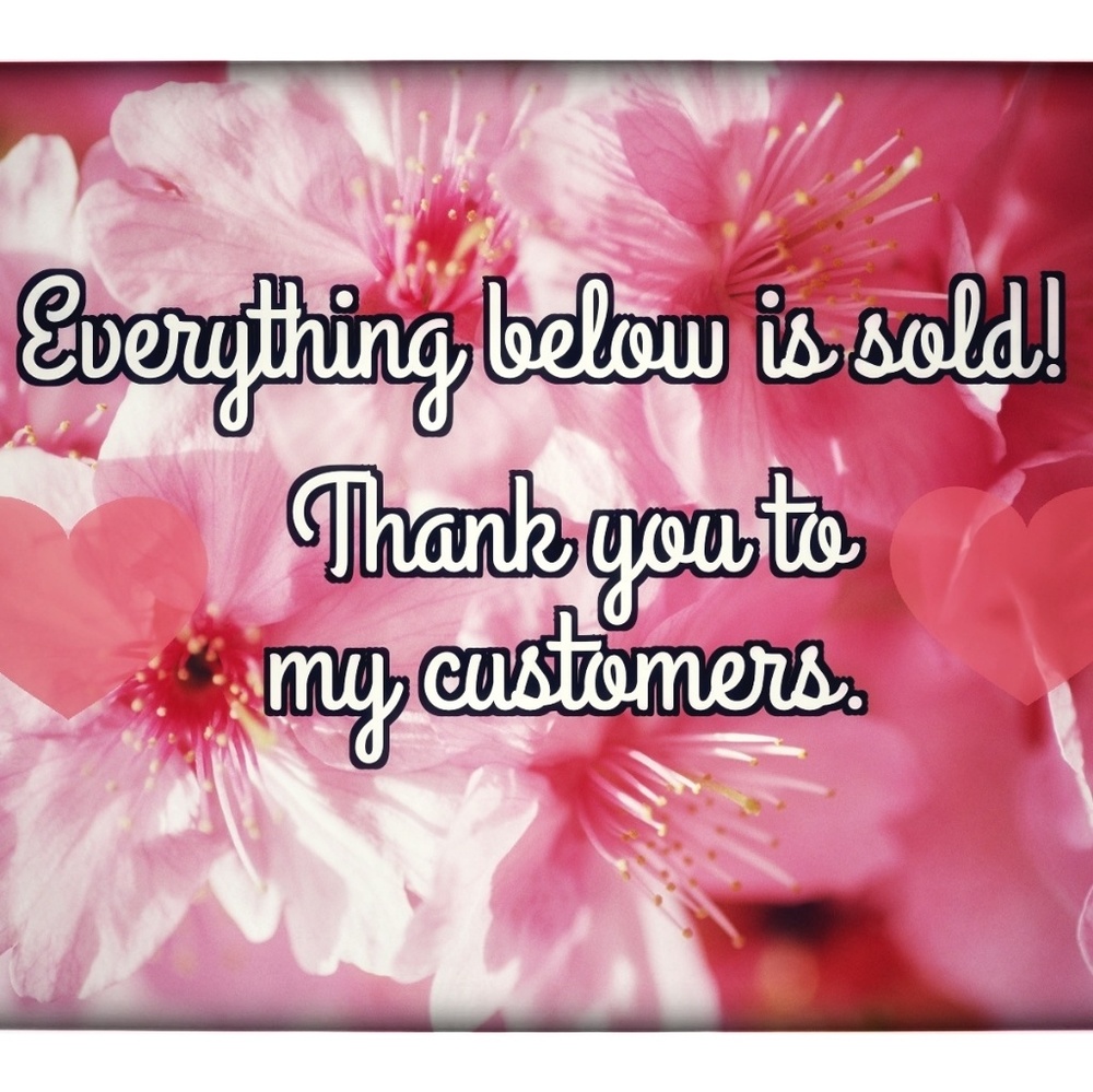 I appreciate my customers!